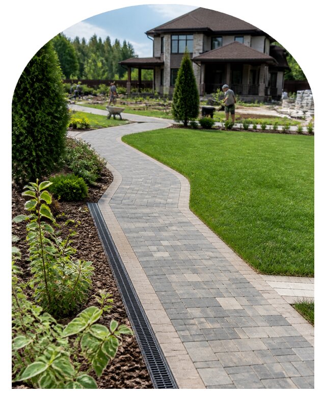 Благоустройство большого участка в Амурске от 258300 р. | Метпроект-Мрс
