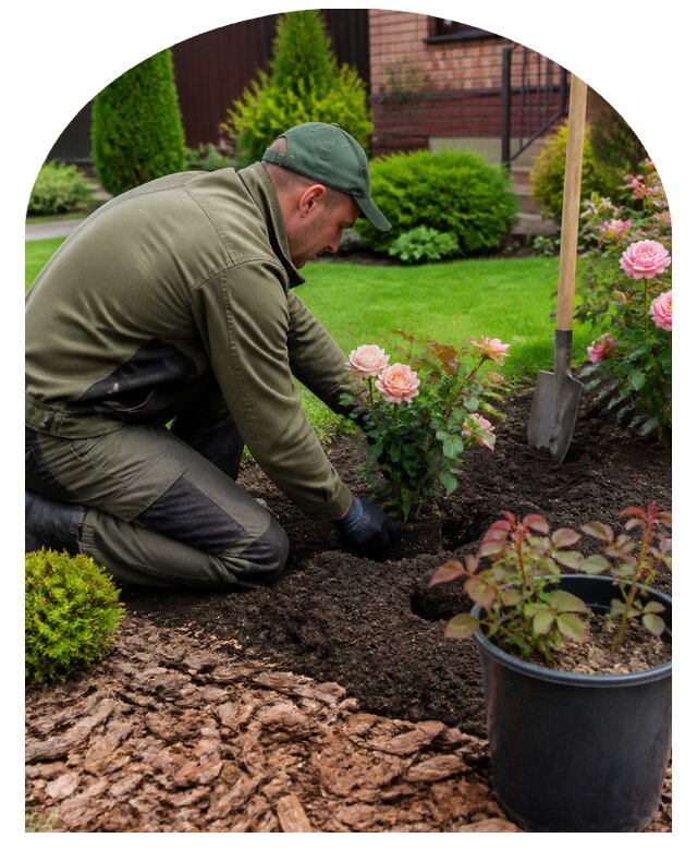 Посадка роз под ключ в Амурске по цене от 1240 р. | Метпроект-Мрс